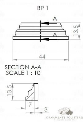 Baza pilastru interior 01