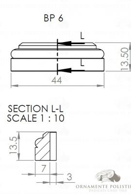 Baza pilastru interior 06