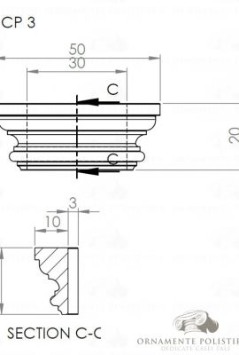 Capitel pilastru interior 03